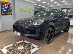 porsche cayanne şeffaf kaplama