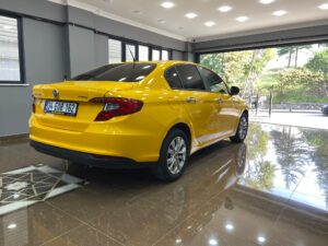 fiat egea taksi sarısı kaplama